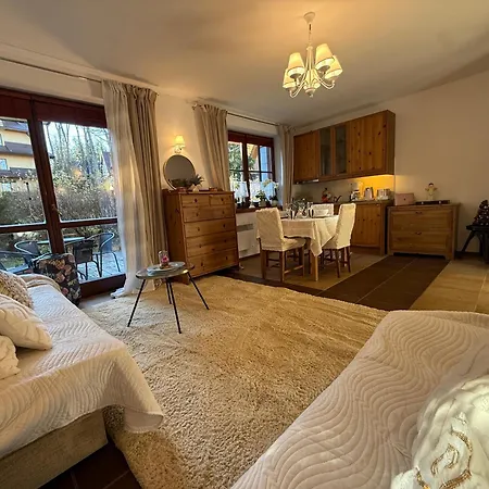 Apartament De Lux z ogródkiem Parking Centrum Duża Krokiew Krupówki-2